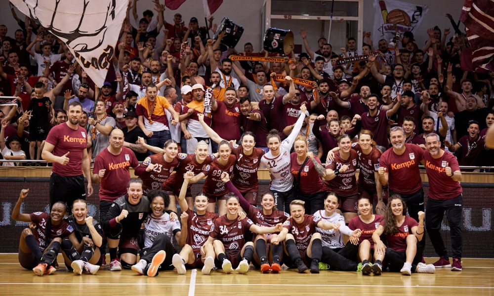 Dominație românească în Champions League! Rapid câștigă contra danezelor de la Esbjerg și rămâne neînvinsă! Victorie și CSM