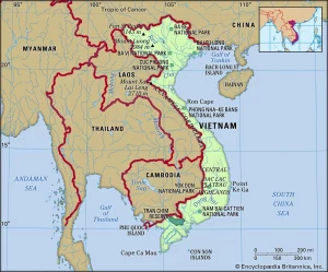 Vietnam-map