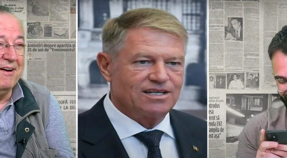 EXCLUSIV! Iohannis, un blond platinat. Ion Cristoiu: „E război la graniță și el stă cu staniolul în păr”