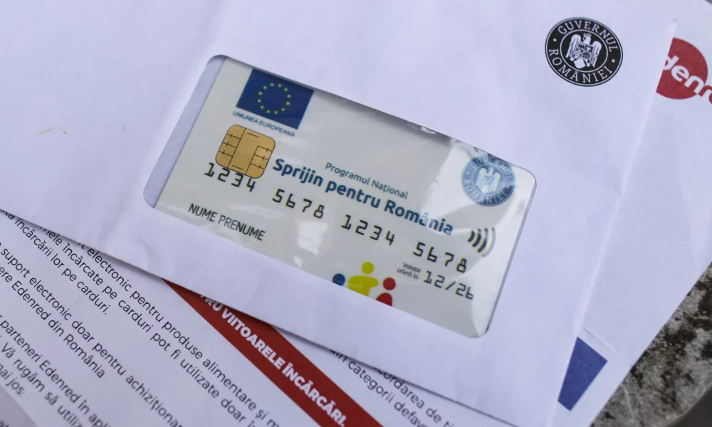 Cardurile pentru alimente vor fi încărcate cu 1.500 de lei în 2023. Când intră prima tranșă anul acesta