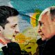 Vladimir Putin și Volodimir Zelenski, sursa foto playtech.ro