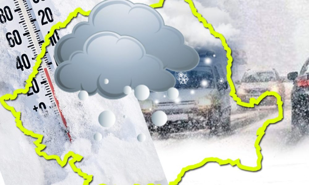 Val de aer polar peste România! Care sunt județele cel mai afectate de condițiile meteo