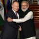 Putin și Narendra Modi, Sursă foto: The Hindu