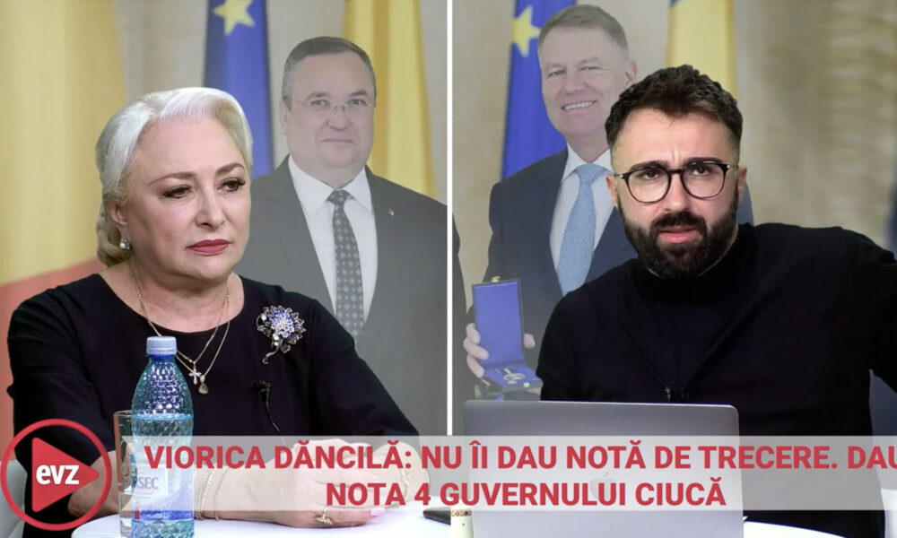EXCLUSIV! Viorica Dăncilă despre activitatea Guvernului Ciucă: „Nu i-aș da notă de trecere”