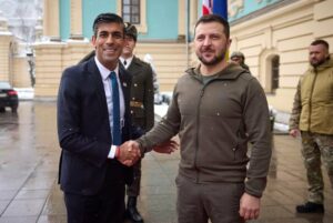 Sunak și Zelenski, Sursă foto: g4media.ro
