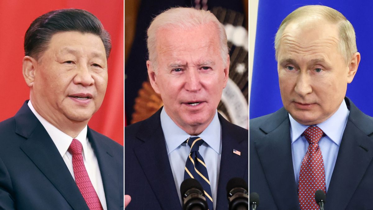 Biden, Xi Jinping, Putin, Sursă foto: CNN