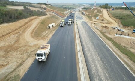 Autostradă în construcție, Sursă foto: Hotnews