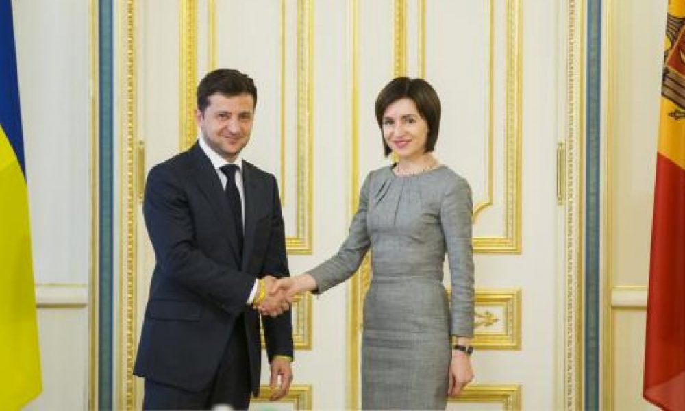 Sandu și Zelenski sunt hotǎrâți sǎ intervinǎ în criza din Transnistria