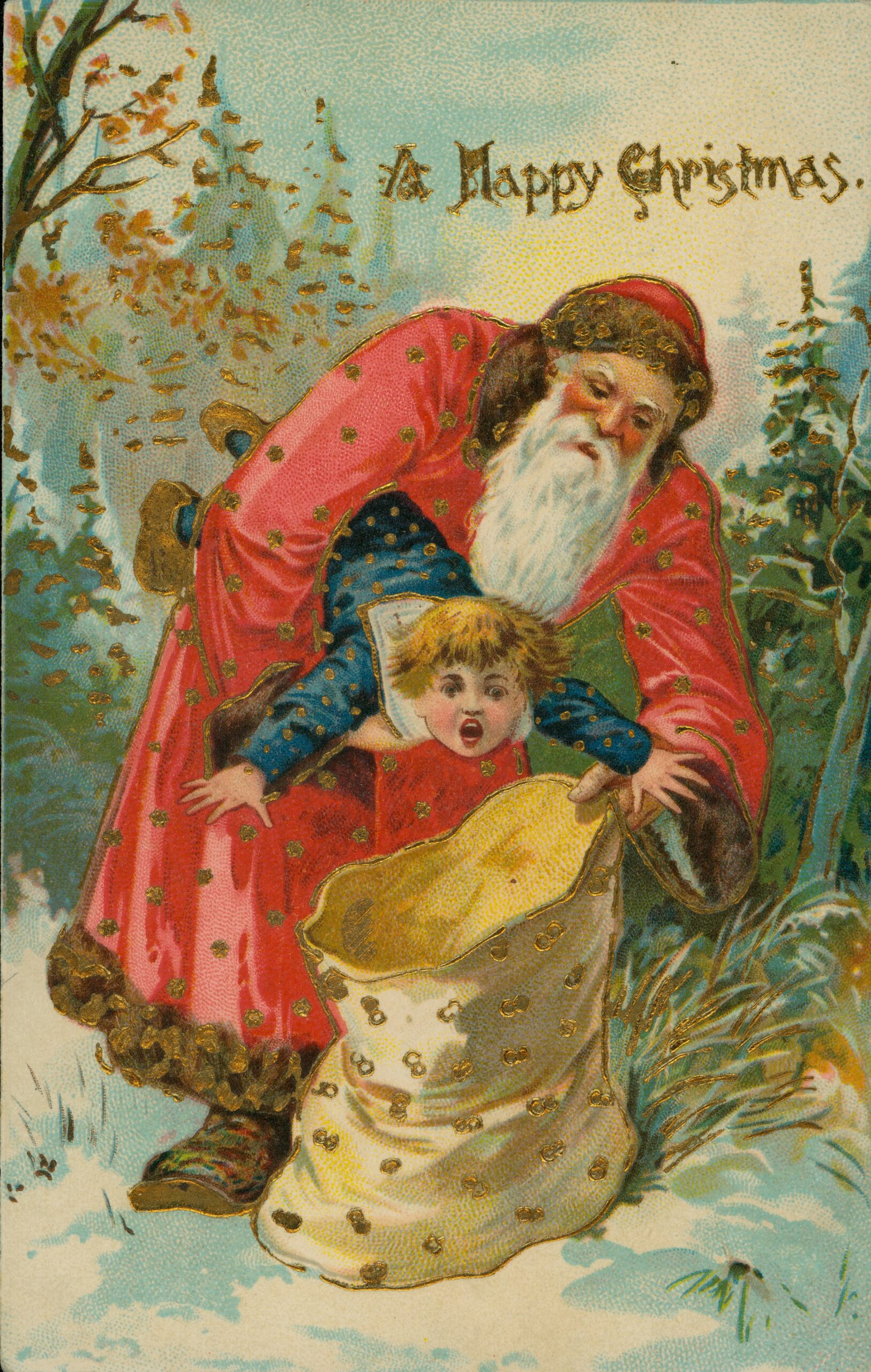 Moș Crăciun era un personaj înfricoșător pentru copii în Evul Mediu, sursă foto English Heritage