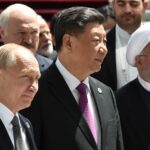 Putin, Xi Jinping și Ebrahim Raisi, Sursă foto: CNN