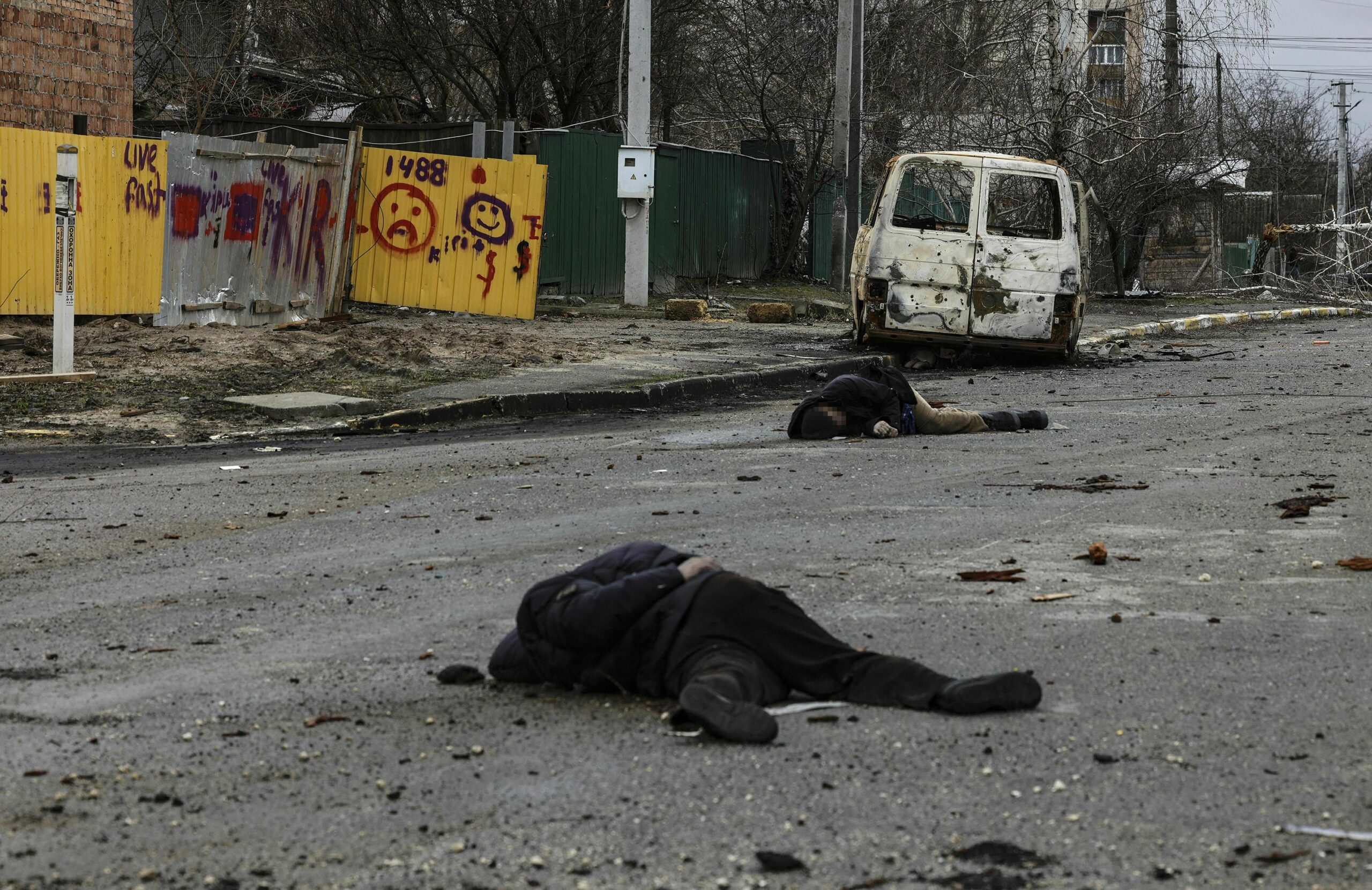 Victime ale războiului din Ucraina, masacrul de la Bucha, sursă foto CNN