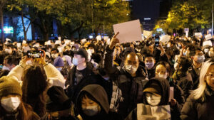 Proteste China, Sursă foto: Reuters