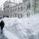 FOTO: Moscova, acoperită de ninsoare! „Apocalipsa de zăpadă” a blocat mare parte a orașului