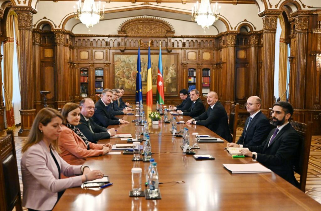 Întâlnire Iohannis - Aliyev