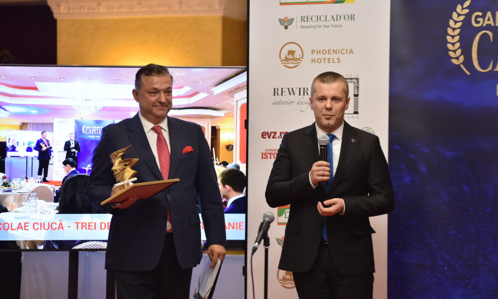 Gala Premiilor Capital: Premierul Nicolae Ciucă primește premiul pentru „Trei decenii în slujba României”