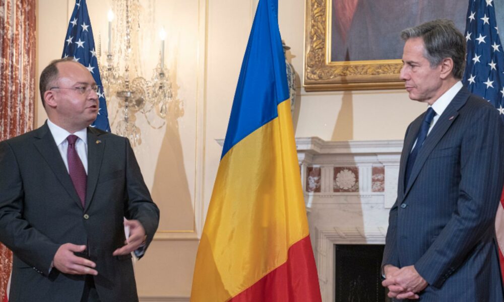 Scrisoare din partea lui Antony Blinken! Ce i-a transmis secretarul de stat al SUA lui Bogdan Aurescu