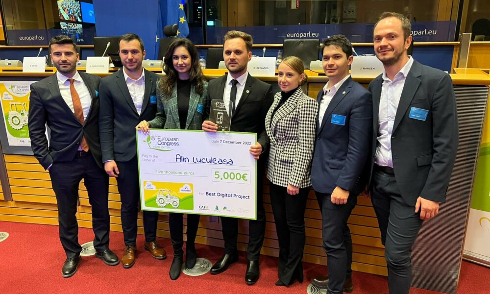 Agricultura are viitor! Tineri fermieri români, premiați pentru cel mai bun proiect digital din UE