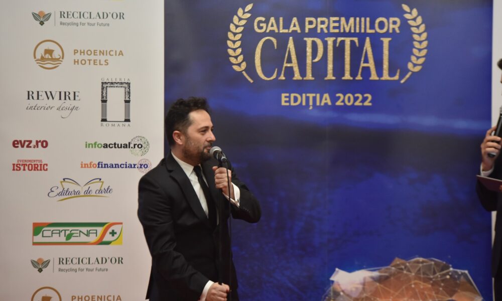 Daniel Jinga, directorul Operei Naționale București, premiat la Gala Capital: „Nu vreau să fiu modest în mod artificial, acest premiu aparține colegilor mei”