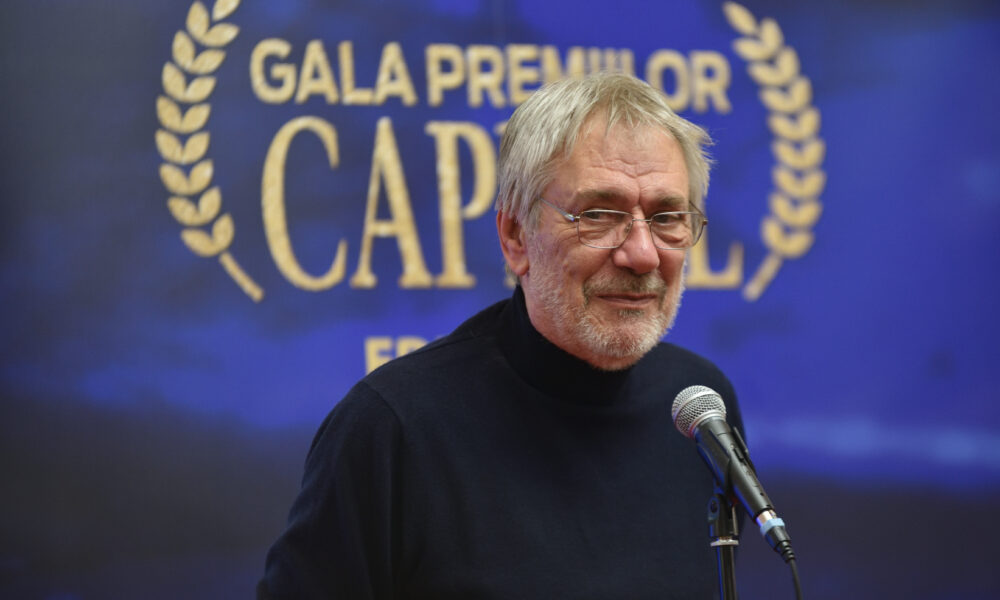 Marcel Iureș, premiat pe scena Galei Capital! „Sunt foarte onorat să stau împreună cu niște oameni care sunt motoare ale acestei țării”