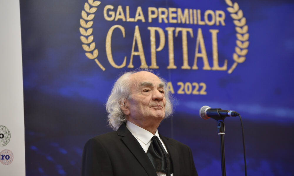Neurochirurgul Leon Dănăilă, la Gala Premiilor Capital: „Tot ce am făcut, am făcut pentru oameni, pentru mine vața înseamnă oamenii”