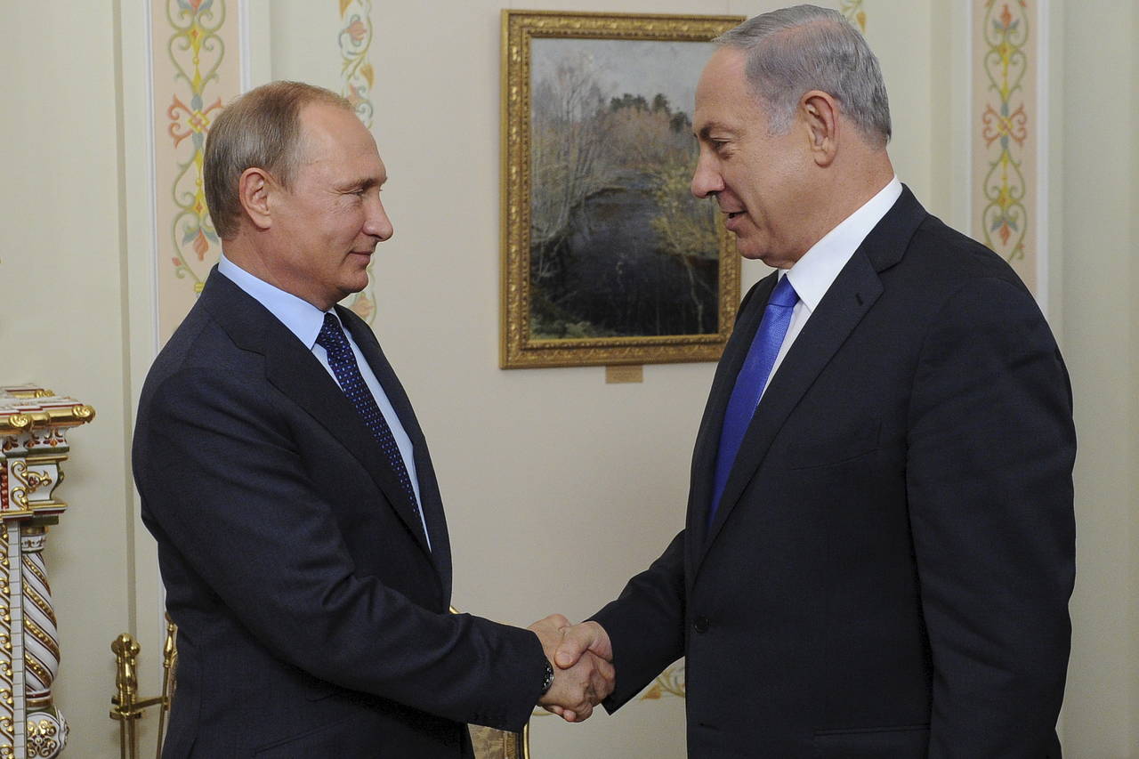 Netanyahu și Putin, Sursă foto: The Wall Street Journal