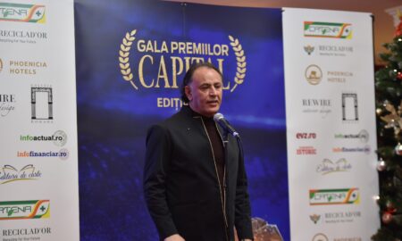 Mohammad Murad pe scena Capital primind premiul