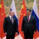 Președintele Chinei, Xi Jinping, și președintele Rusiei, Vladimir Putin