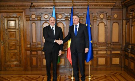 Iohannis și Ilham Aliyev, Sursă foto: President.az
