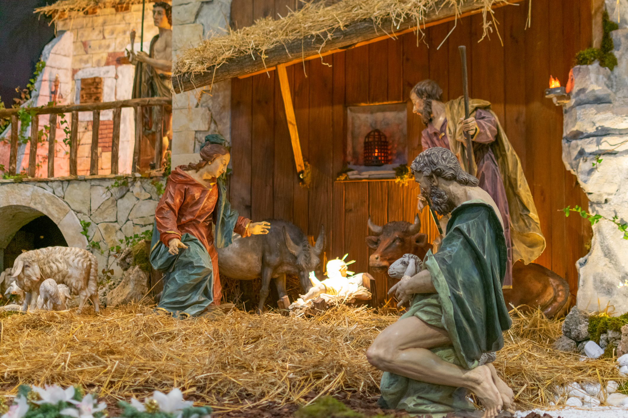 Scena nașterii lui Iisus, sursă foto dreamstime