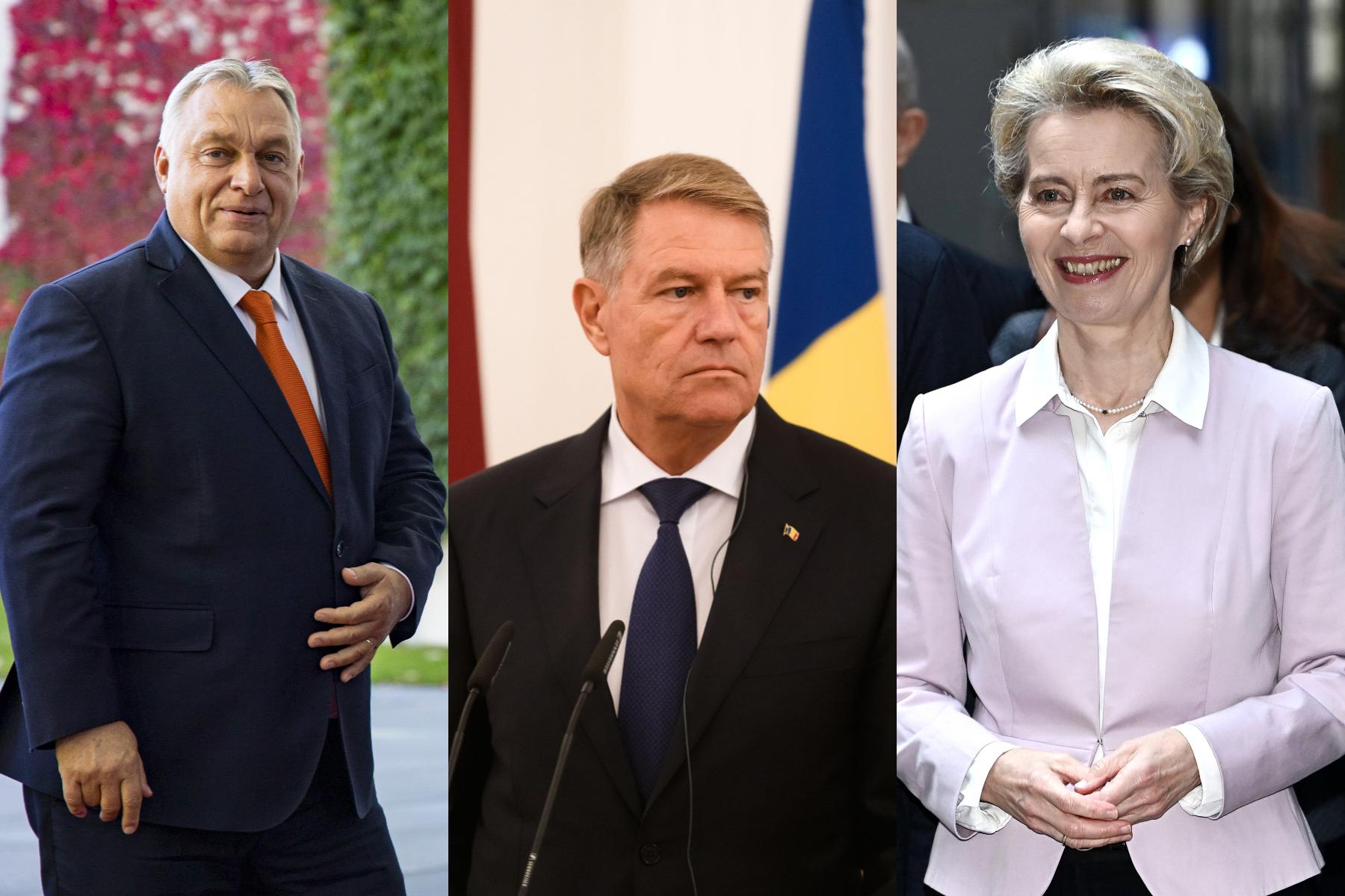Vizită oficială a Ursulei von der Leyen și a lui Viktor Orban la București! Liderii vor semna un acord energetic la Cotroceni