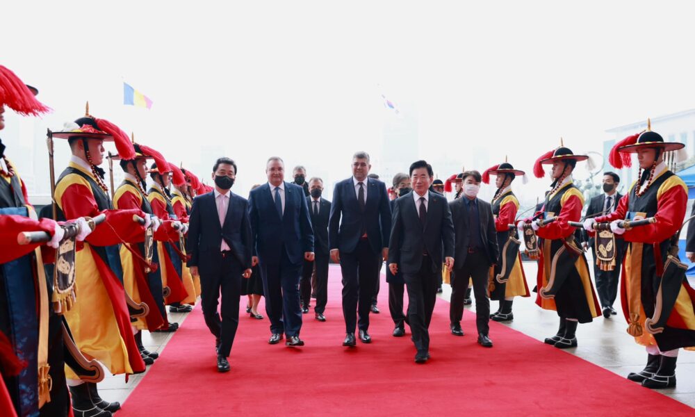 Ca-n băncile școlii! Marcel Ciolacu a învățat de la premierul sud-coreean ce înseamnă „o adevărată politică de stat”
