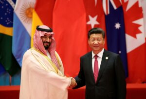 jin ping și bin salman sursa: The Japan Times