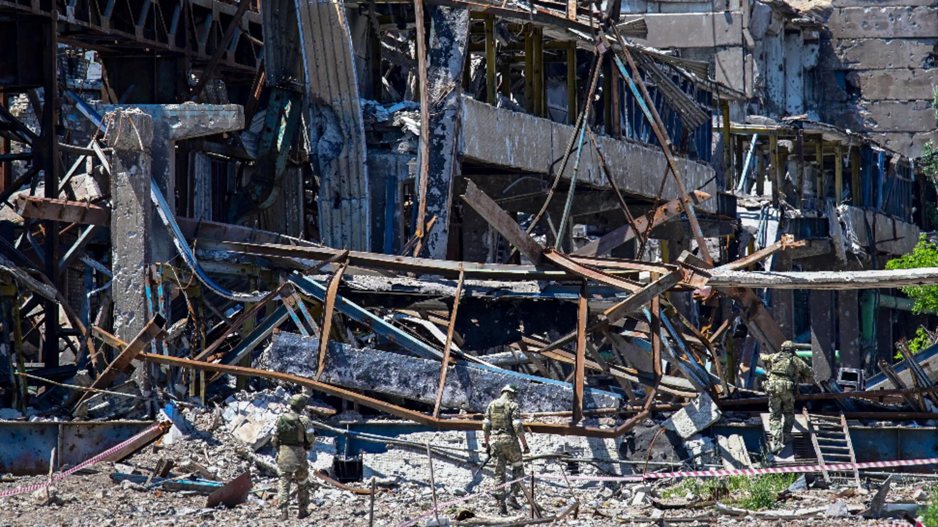 Clădiri distruse Ucraina, Sursă foto: Profimedia