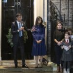 Sărbătorile, un miracol pentru refugiații din Ucraina! Zeci de familii se alătură la iluminatul de Crăciun de pe Downing Street