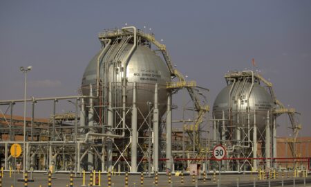 Rezerve de gaz ale companiei Aramco, sursă foto Bloomberg