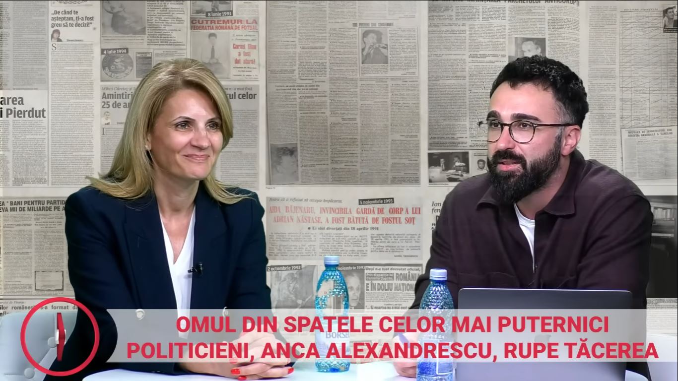 Exclusiv! Anca Alexandrescu, dezvăluire emoționantă în podcastul Hai România: ”L-am dus pe Adrian Năstase la mama lui Cristoiu”
