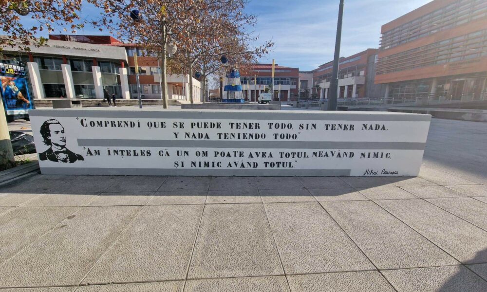 Primul monument în onoarea lui Mihai Eminescu inaugurat în Spania! Marele nostru poet național, iubit și la 173 de ani distanță