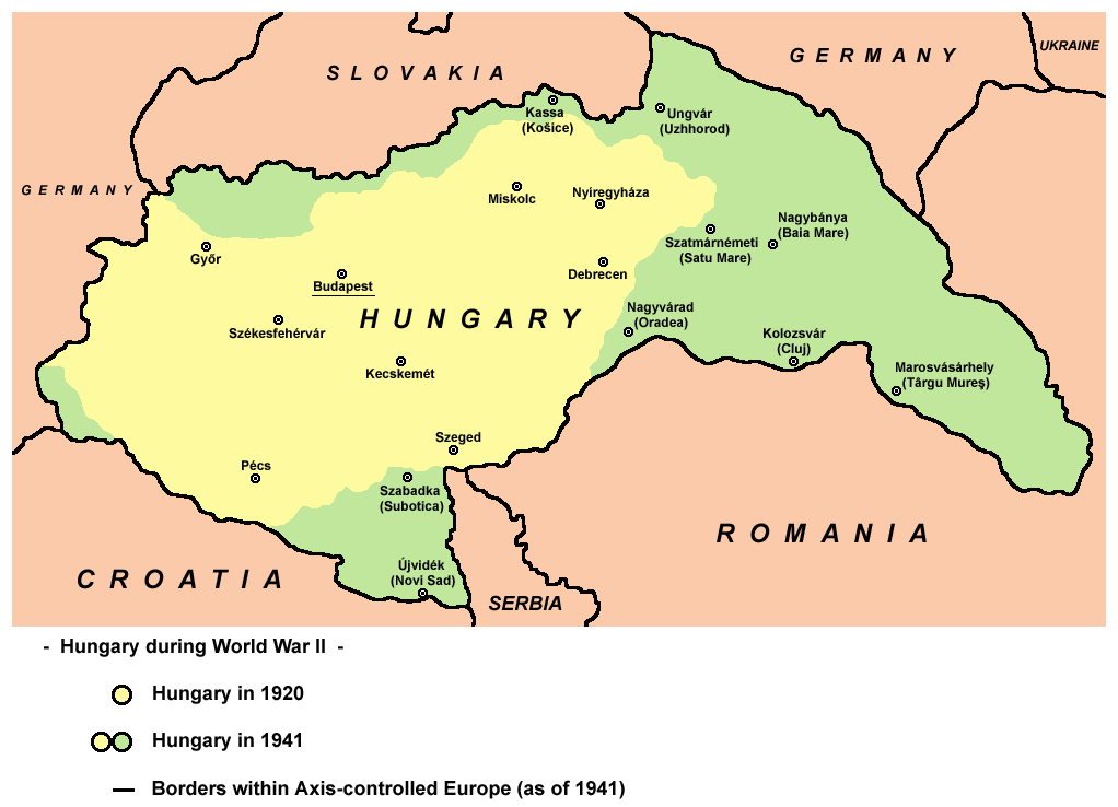 Harta Ungariei Mari