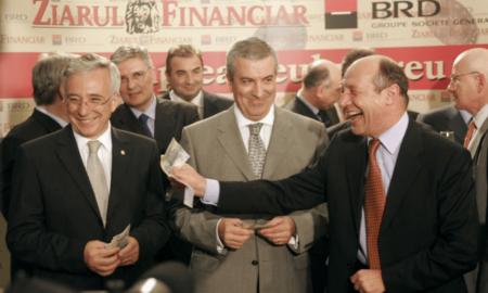Isaresc, Tariceanu si Basescu sarbatoresc trecerea la ”leul greu”