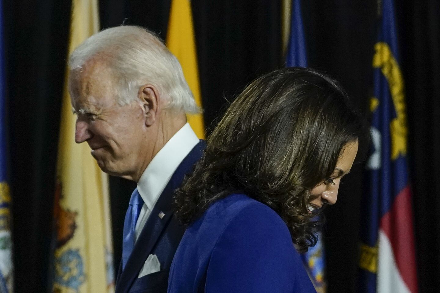 Kamala Harris și Joe Biden, Sursa foto Los Angeles Times