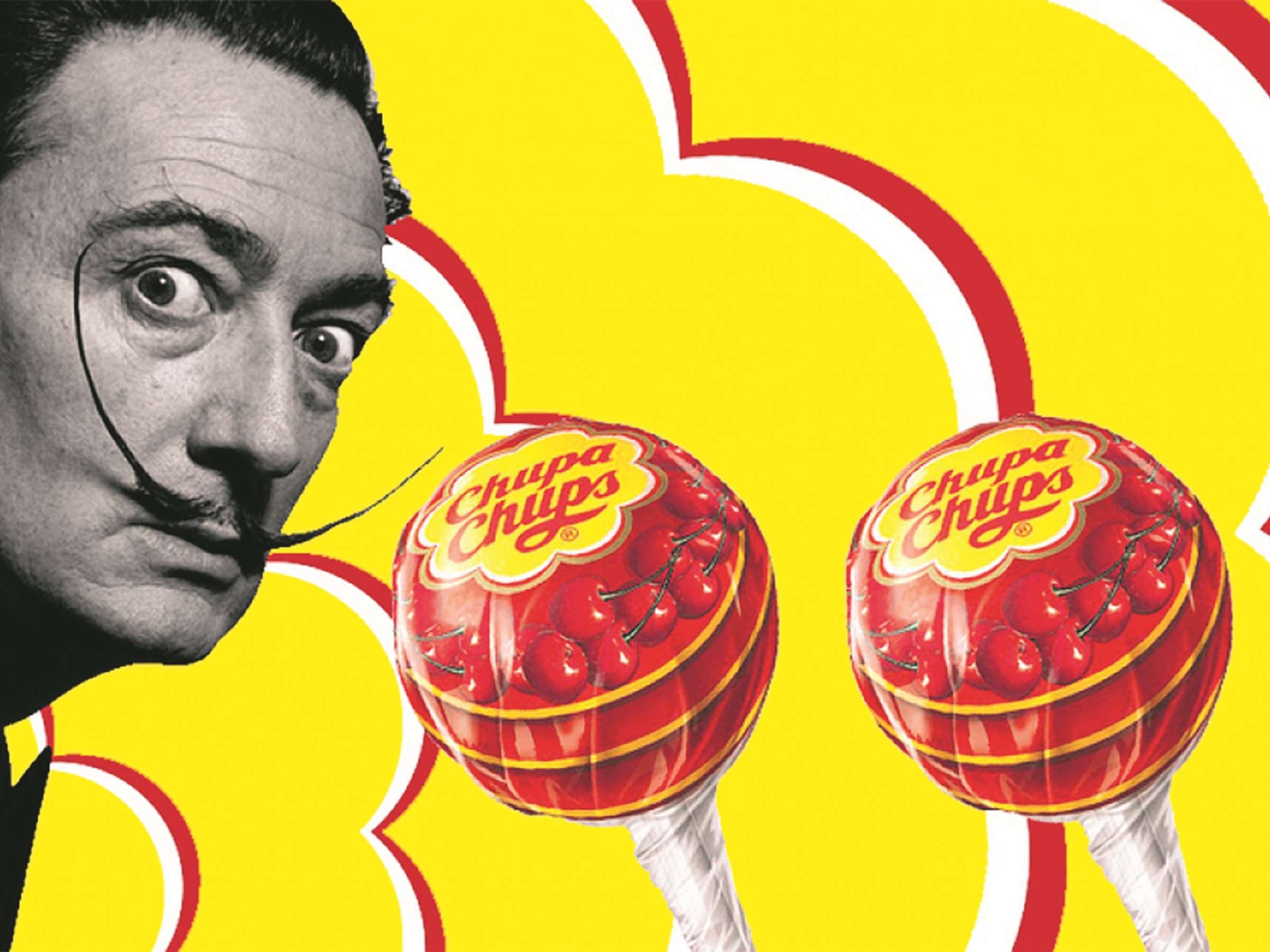 Salvador Dali si brandul Chupa Chups sursă foto: costanachrichten.com