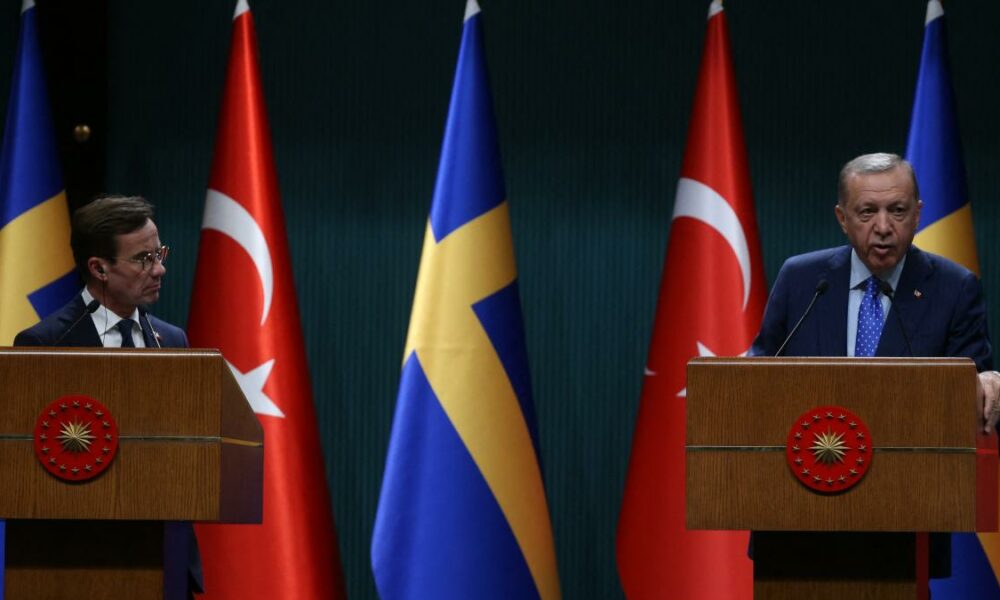 Turcia încă nu este de acord cu Suedia în NATO! Erdogan cere acum impunerea unor măsuri împotriva grupurilor teroriste