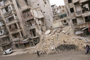 Spital distrus în Alep, Siria, Sursa foto: dreamstime.com