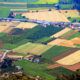 Vedere aeriană asupra câmpurilor agricole din Turcia (sursă foto: dreamstime)