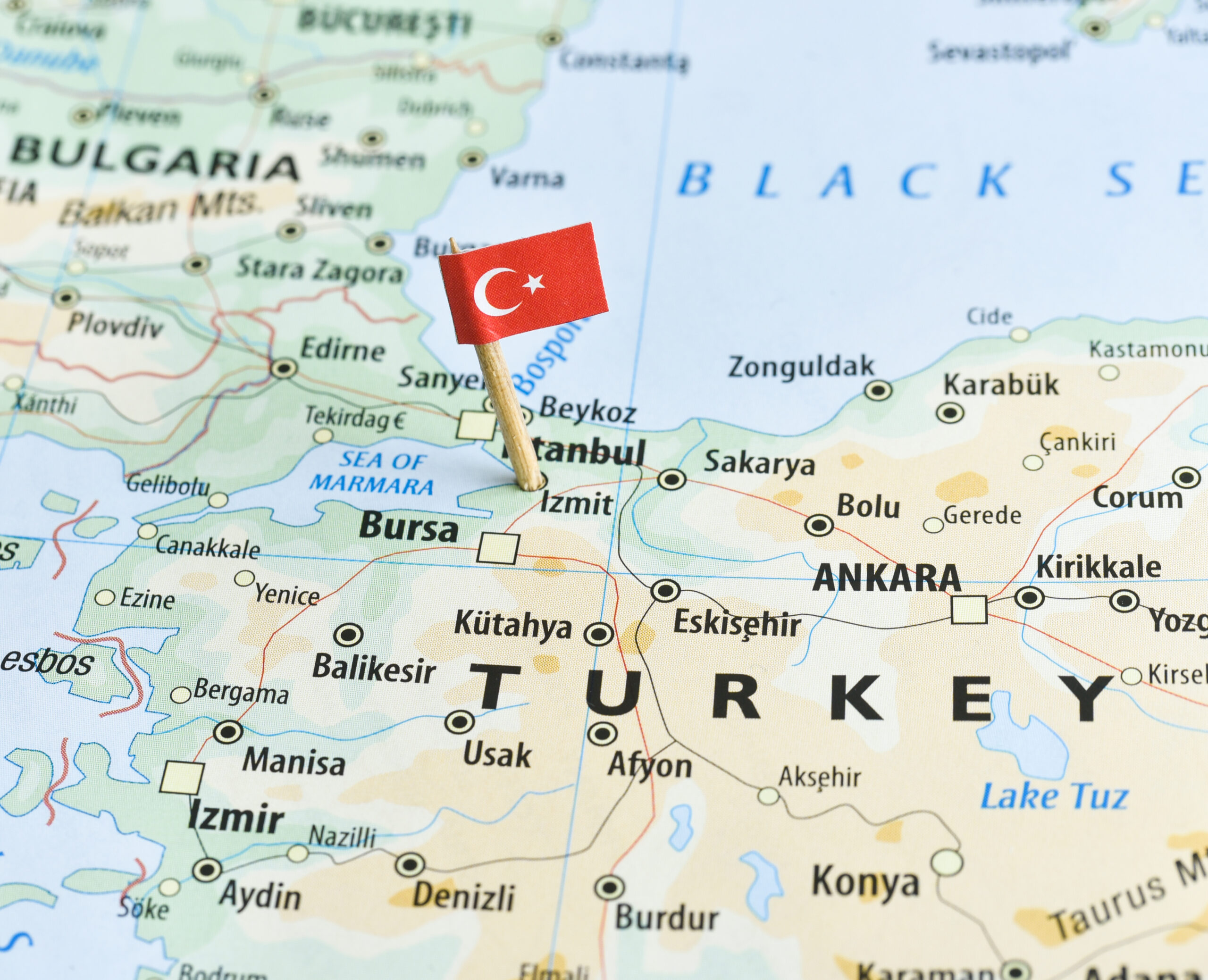 Poziția strategică pe care o ocupă Turcia astăzi, o poziție unică în lume (sursă foto: dreamstime)