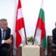 Cancelarul Austriei, Karl Nehammer, și președintele Bulgariei, Rumen Radev