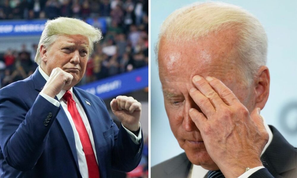 Joe Biden, în spatele lui Donald Trump! Președintele este încurajat să nu mai candideze