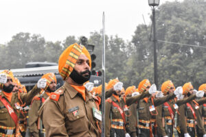 Soldați sikh din armata indiană