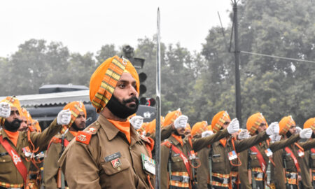 Soldați sikh din armata indiană