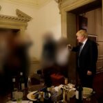 Fostul premier al Marii Britanii, Boris Johnson - Partygate